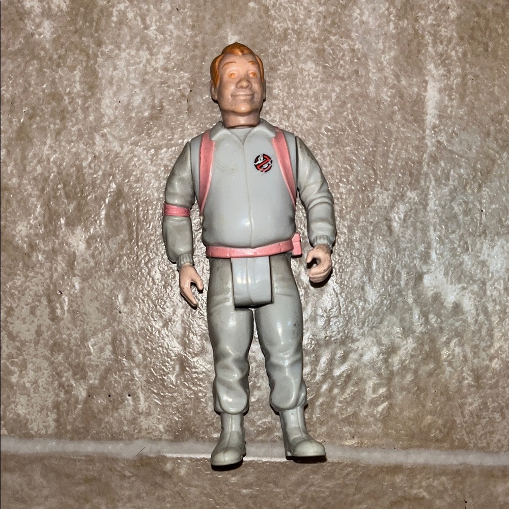 Vintage The Real Ghostbusters Ray Stantz Action Figure - Gray and Pink